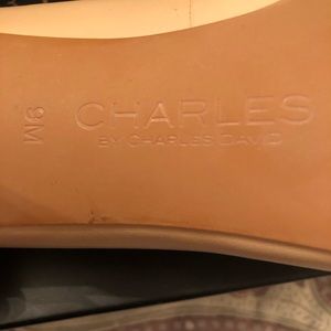 Charles David Nude Leather Pact Pumps